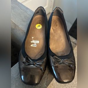 Bronze Colored Clark’s Ballerina flat